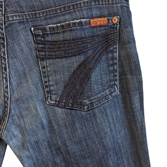 7 For All Mankind Pants - 7 For All Mankind Women's Capri Dojo Jeans Size 32